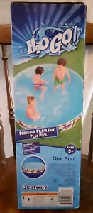 Bestway H20Go Dinosauro Fill’N Fun Play Piscina 6 piedi x 6 piedi x 15 pollici - Foto 1 di 6