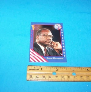 Election Political Collectors Cards "Decision 1992" Clarence Thomas - Picture 1 of 2