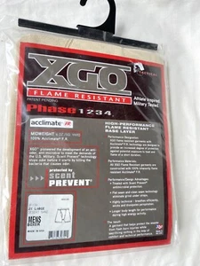 XGO Flame Resistant BOXERS Phase 2 DESERT SAND Military THERMAL Base Layer 2XL - Picture 1 of 3