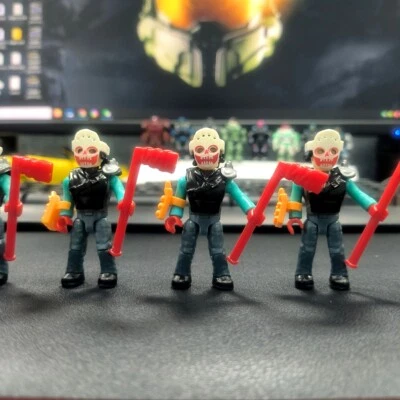 5Pc Mega Bloks TMNT Casey Jones FIGURE Teenage Mutant Ninja Turtles DPF85 Advent - Image 1 of 4