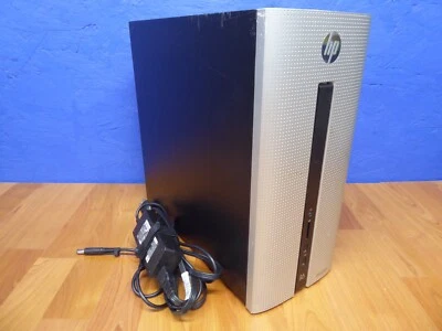 HP PAVILION 550-A114 TOWER PC AMD A8-6410 2.0GHz 8GB 256GB SSD WINDOWS 10  Wi-Fi - Image 1 of 4