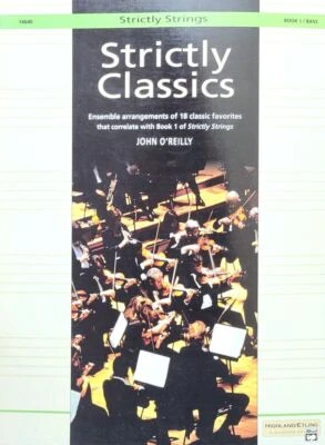 Strictly Strings - BASS BOOK 1 - Strictly Classics - Image 1 of 3