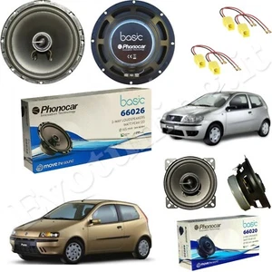 kit 4 casse phonocar altoparlanti anteriore posteriore fiat punto 188 +connettor - Imagen 1 de 17