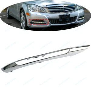 Right Front Fog Light Cover Trim For 2012-2014 Mercedes Benz W204 C Class C300 - Picture 1 of 6