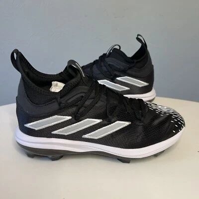 Adidas Adizero Afterburner NWV K Black Baseball Cleats - IE1629 - Boys Size 5 - Image 1 of 4