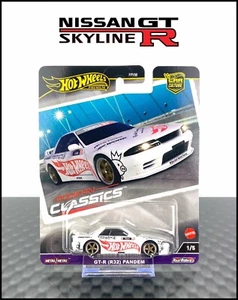 Hotwheels 1:64 Premium Nissan Skyline GT-R R32 Pandem Modern Classic 2024 - Foto 1 di 2