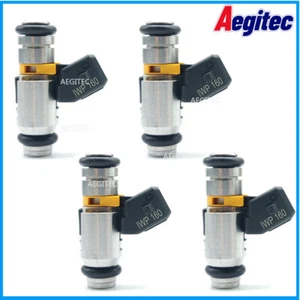 4Pcs Petrol Fuel Injectors for FIAT PUNTO GRANDE DOBLO IDEA 500 LINEA 1.2 1.4 - Picture 1 of 6