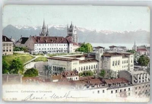 50672213 - Lausanne Panorama Kirche Universitaet - Bild 1 von 2