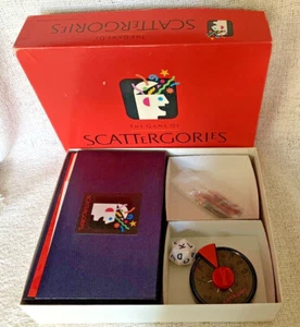 VNTG 1988 ~ THE GAME OF  SCATTeRGORIES ~ A MILTON BRADLEY GAME ~ COMPLETE - Bild 1 von 11