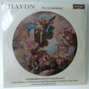 HAYDN HARMONIEMESSE LP Mass in B Flat  argo 1966  Neville Marriner - Picture 1 of 3