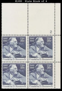 USA3 #1950 MNH PB4 Franklin Delano Roosevelt - Bild 1 von 1