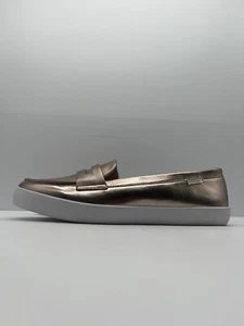 HOLSTER Shoes Slip On Champagne Gold Metallic Flats US 8 Chill Out Shoe - Picture 1 of 10