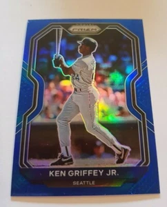 2021 Panini Prizm -  Ken Griffey Jr - Seattle Mariners - Blue Parallel  - Picture 1 of 6