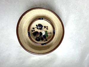 Tonala Netzi Sandstone Mexican Ashtray Hand Painted Mexico Pottery Vintage - Picture 1 of 4