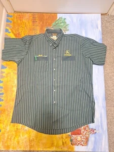 NEU John Deere Traktor Willie Arbeitsuniform Protexallgrün Knopfshirt 2XL - Bild 1 von 10