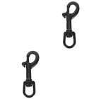2 Count Hook Pet Leashes Key Chain Buckle Heavy Duty Carabiner
