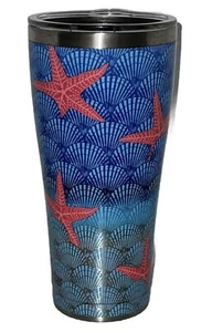 Tervis Tumbler 20oz Stainless Beach Impressions Starfish 8 Hours Hot 24 Cold - Picture 1 of 7