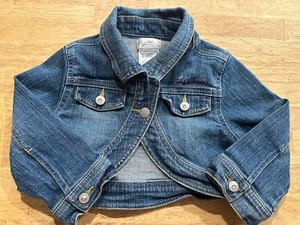 Disney Princess Medium 7/8 Girls Denim Jacket-3 Princess Back Scene-High Quality - Picture 1 of 11