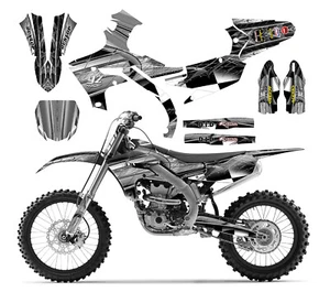 YZ250f YZ450f 2019 kit de pegatinas gráficas personalizadas 24 mil #2001 metal - Imagen 1 de 15