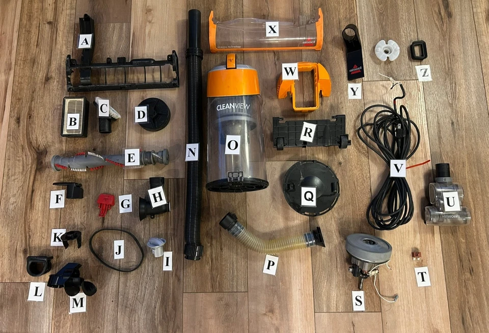 Replacement Parts for Bissell 1330 Cleanview Bagless Orange Vacuum (R) (L) - Image 1 of 1