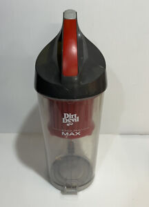 Dirt Devil UD70174 DIRT DUST CANISTER CUP BIN CAN ASSEMBLY Red Genuine OEM Part