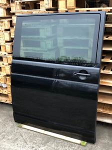 ⭐⭐ Original VW T5 Schiebetür Rechts ohne Schiebefenster Schwarz Multivan *MO240 - Bild 1 von 11