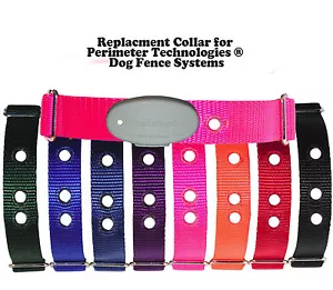 Collar de Repuesto para Perimeter Technologies ® Sistemas de Cercas para Perros elige tu color - Imagen 1 de 8