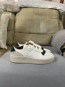 Adidas Originales Rivalry Verano Bajo Blanco Verde Entrenadores Nuevo sin caja Talla 9.5uk ID6206 - Imagen 1 de 15