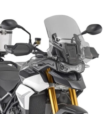 GIVI D6415S CUPOLINO FUME' (49 x 48,5) TRIUMPH TIGER 900  2020-2021-2022-2023 - Immagine 1 di 3