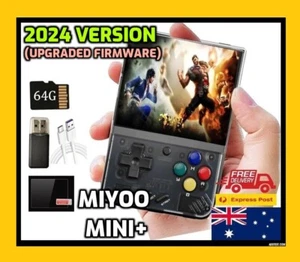 Miyoo Mini Plus Retro Handheld Game Console OnionOS 64GB - Picture 1 of 14