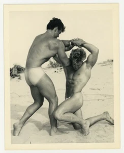 Wrestling Physique Beefcake 1950 Bruce Of Los Angeles LA Gay Buff Nude Men Q7526 - Picture 1 of 2