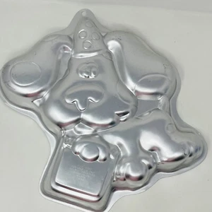 Vintage Wilton Blues Clues Aluminum Cake Pan Kids Birthday Dog 2105-3060 1999 - Picture 1 of 4