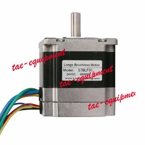 57BLF01 Brushless DC Motor Nema23 63W24V 3000RPM Laser Plasma CNC Router LONGS - Bild 1 von 5