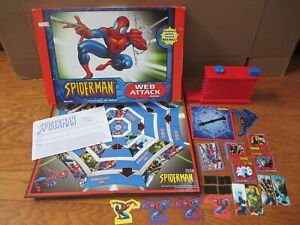 2003 Marvel Spiderman Web Attack Pressman Game