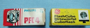 Blitzwürfel Philips, General Electric 5 Würfel = 20, davon 4 verbraucht U2.2 - Bild 1 von 5