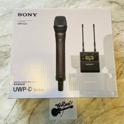 Sony UWP-D22 Wireless Microphone System Black (UC14: 470 to 542 MHz) New - Image 1 of 3
