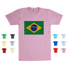 Brazil Flag Brazilian Country Team Funny Nation Gift Nationality Unisex T Shirt