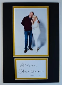 Alison Steadman Signed Autograph A4 photo display Gavin & Stacey TV AFTAL COA - Picture 1 of 6