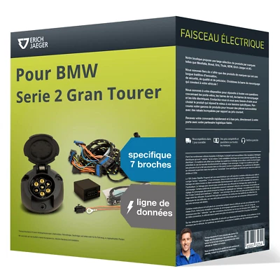 Faisceau spécifique 7 broches pour BMW Serie 2 Gran Tourer 14- Jaeger TOP - Photo 1/2