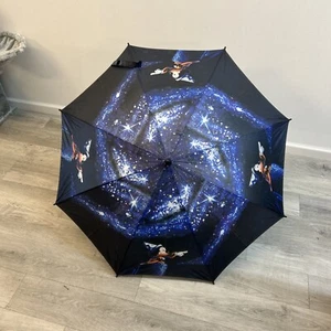 Disney Fantasia Mickey Sorcerers Apprentice Adult Umbrella NOS - Picture 1 of 6
