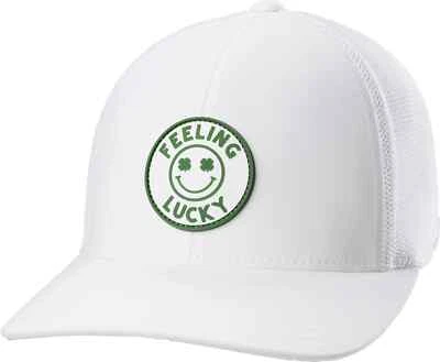 Black Clover Men's Smile Snapback Golf Hat New $38 - Image 1 of 4