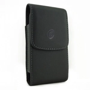 Leather Case Belt Clip Holster Cover Pouch Vertical Carry for Cell Phones - Picture 1 of 4