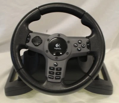 Logitech Wireless Steering Wheel E-X5D12 For PS3 - Image 1 of 2