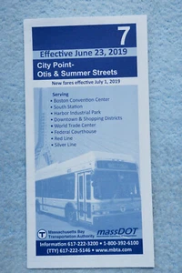 T - Massachusetts Bay - Route 7 - City Point - Otis & Summer Sts. - Jun 23. 2019 - Picture 1 of 3