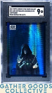 2022 Topps Chrome Star Wars Galaxy #65 Skywalker Assembles Prism Refractor SGC 9 - Bild 1 von 2