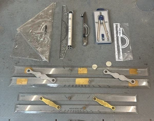 Instrumentos de navegación de cartas marinas. - Imagen 1 de 5
