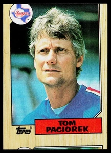 1987 Topps - Tom Paciorek #729 - Texas Rangers *miscut error card* - Bild 1 von 2