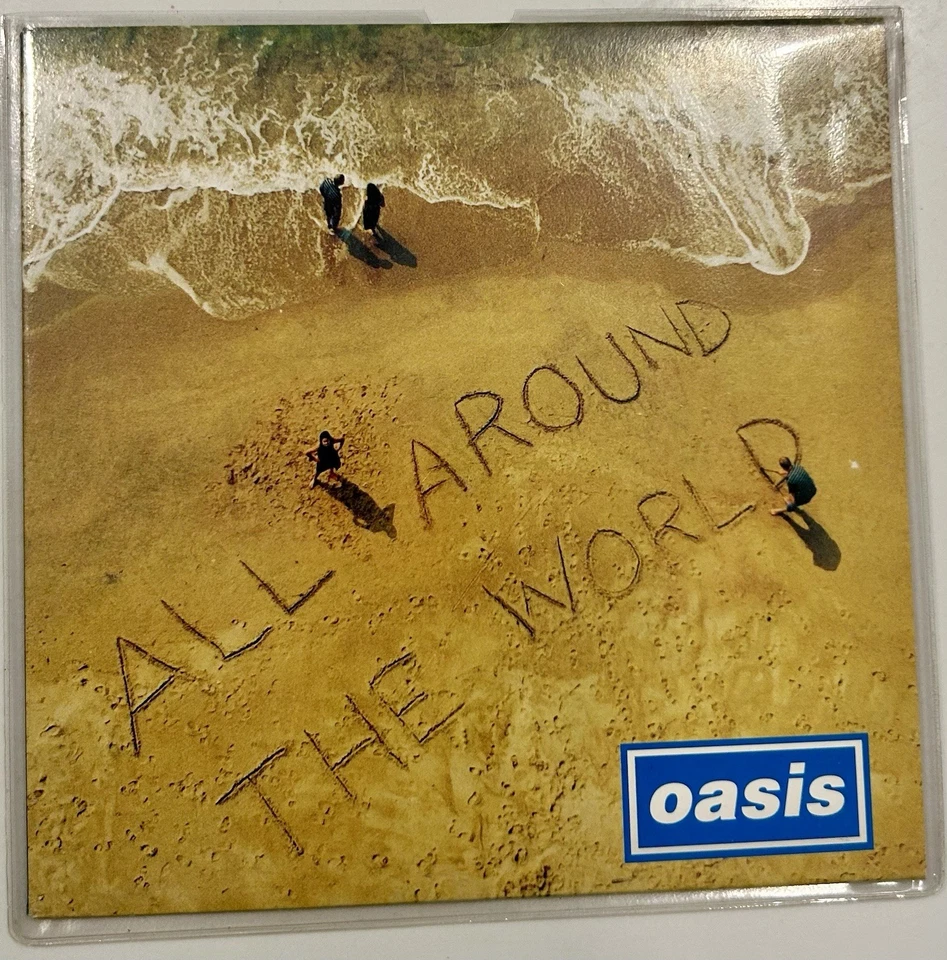 OASIS – ALL AROUND THE WORLD (7'' EDIT) [1998] 7’’ VINYL MINT CONDITION - Image 1 of 3