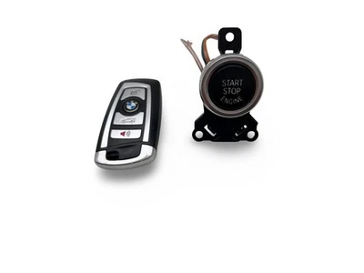 2009-2015 BMW 750I Ignition Push Button Switch With Key - Image 1 of 4