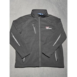 Threads Uniform Agency H-E-B eStore 2XL Black Softshell Jacket Full Zip - Picture 1 of 8